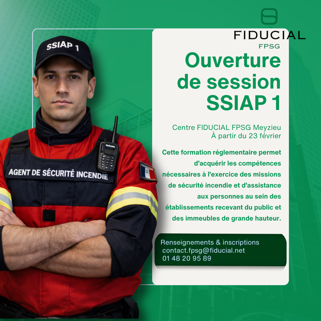 Ouverture de session – SSIAP 1